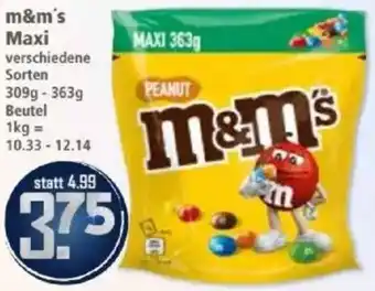 Klaas und Kock m&m's Maxi Angebot