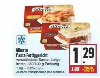 Edeka Alberto Pasta Fertiggericht Angebot