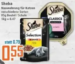 Klaas und Kock Sheba Nassnahrung für Katzen Angebot
