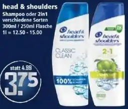 Klaas und Kock head & shoulders Shampoo oder 2in1 Angebot