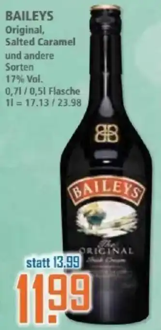 Klaas und Kock BAILEYS Original, Salted Caramel Angebot