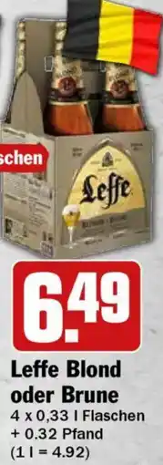 HIT Leffe Blond oder Brune Angebot