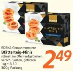 inkoop EDEKA Genussmomente Blätterteig-Minis Angebot