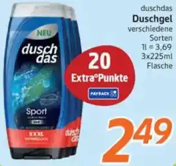 inkoop duschdas Duschgel Angebot