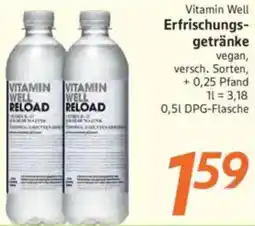 inkoop Vitamin Well Erfrischungsgetränke Angebot