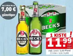 Getränke Quelle Beck's Angebot