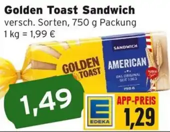 CAP Markt Golden Toast Sandwich Angebot