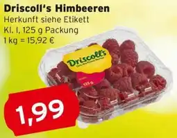 CAP Markt Driscoll's Himbeeren Angebot