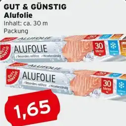 CAP Markt GUT & GÜNSTIG Alufolie Angebot
