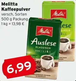 CAP Markt Melitta Kaffeepulver Angebot