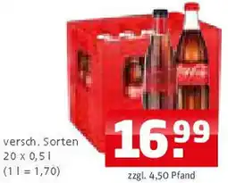 Getränke Quelle Coca-Cola Angebot
