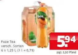 Getränke Quelle Fuze Tea Angebot