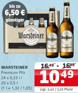 Getränke Quelle WARSTEINER Premium Pils Angebot