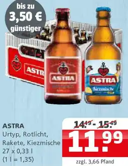 Getränke Quelle ASTRA Urtyp, Rotlicht Angebot