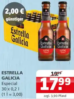 Getränke Quelle ESTRELLA GALICIA Especial Angebot