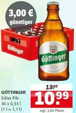 Getränke Quelle GÖTTINGER Edles Pils Angebot