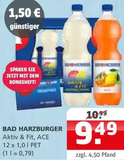 Getränke Quelle BAD HARZBURGER Aktiv & Fit, ACE Angebot