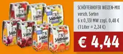 Getränke Quelle Schöfferhofer weizen-mix Angebot