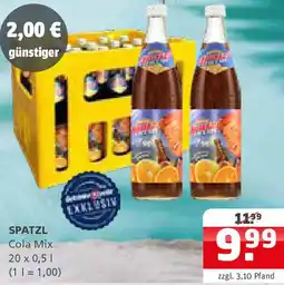 Getränke Quelle SPATZL Cola Mix Angebot
