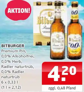 Getränke Quelle BITBURGER Premium Pils Angebot