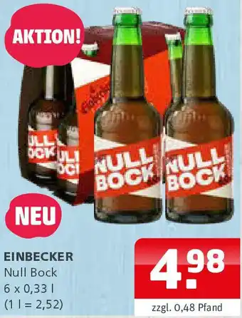 Getränke Quelle EINBECKER Null Bock Angebot