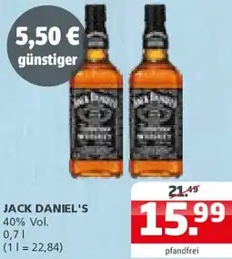 Getränke Quelle Jack daniel's Angebot