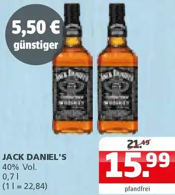 Getränke Quelle Jack daniel's Angebot