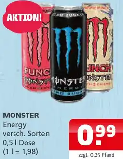 Getränke Quelle MONSTER Energy Angebot