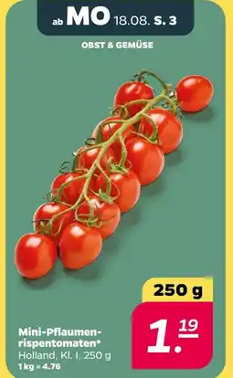 NETTO Mini-pflaumen-rispentomaten Angebot