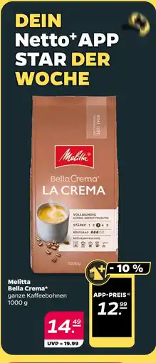 NETTO Melitta bella crema Angebot