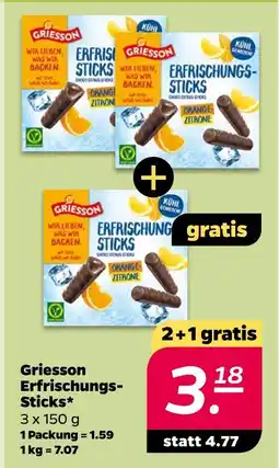 NETTO Griesson erfrischungs-sticks Angebot