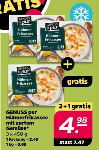 NETTO Genuss pur hühnerfrikassee mit zartem gemüse Angebot