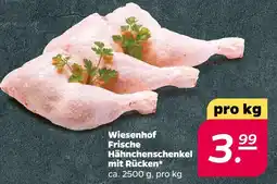 NETTO Wiesenhof frische hähnchenschenkel mit rücken Angebot
