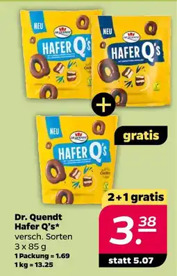 NETTO Dr. quendt hafer q's Angebot