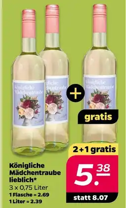 NETTO Königliche mädchentraube lieblich Angebot