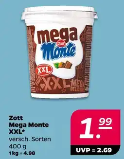 NETTO Zott mega monte xxl Angebot