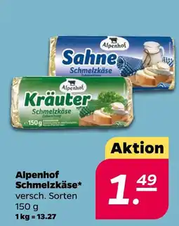 NETTO Alpenhof schmelzkäse Angebot