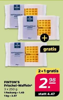 NETTO Finton's bakery frischei-waffeln Angebot