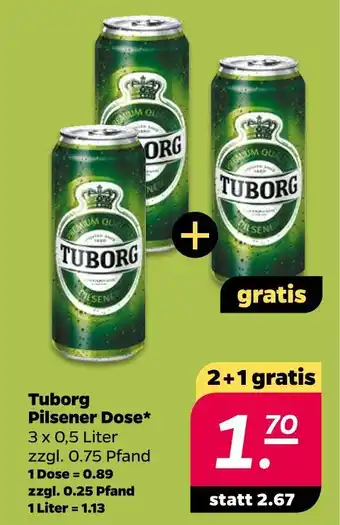 NETTO Tuborg pilsener dose Angebot