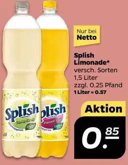 NETTO Splish splish limonade Angebot