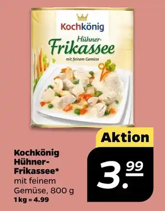NETTO Kochkönig hühner-frikassee Angebot