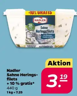 NETTO Nadler sahne heringsfilets Angebot