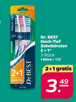 NETTO Dr. best hoch-tief zahnbürsten Angebot
