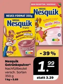 NETTO Nesquik getränkepulver Angebot