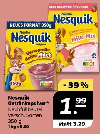 NETTO Nesquik getränkepulver Angebot