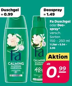 NETTO Fa duschgel Angebot