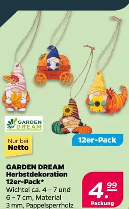 NETTO Garden dream herbstdekoration 12er-pack Angebot