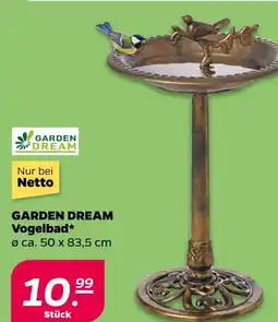 NETTO Garden dream vogelbad Angebot