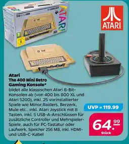 NETTO Atari the 400 mini retro gaming konsole Angebot