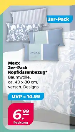 NETTO Mexx 2er-pack kopfkissenbezug Angebot